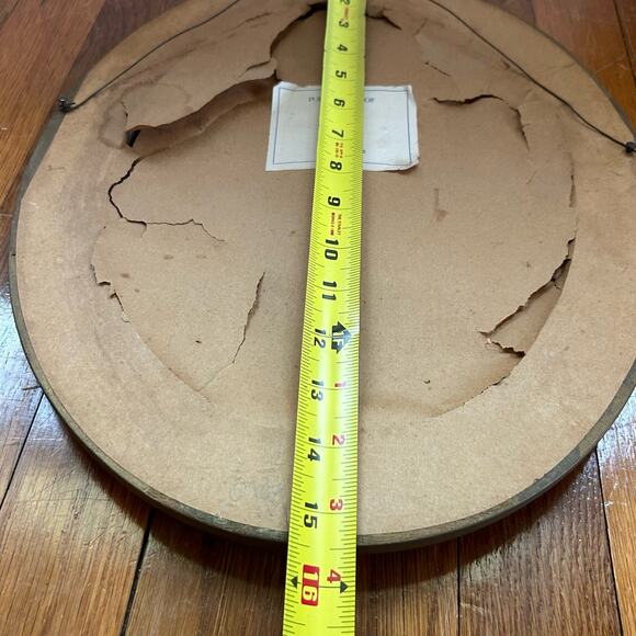 Set of 2 Vintage Victorian Girl & Boy Prints  in Wooden Oval Frames - Picture 11 of 15